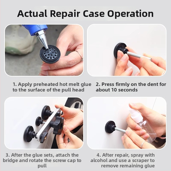 Auto dentu labošanas rīks - Denta vilkšanas instruments, Denta noņemšana, Skrāpējumu novēršana (Zīmols: Cits; Materiāls: Cits; Piemērojams diapazons: Cits)