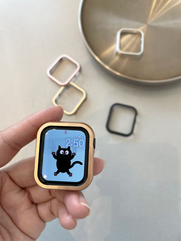 Zaštitna futrola za Apple Watch Series 7, metalni kućište od aluminijske legure za iWatch 8911 generaciju, 10Se