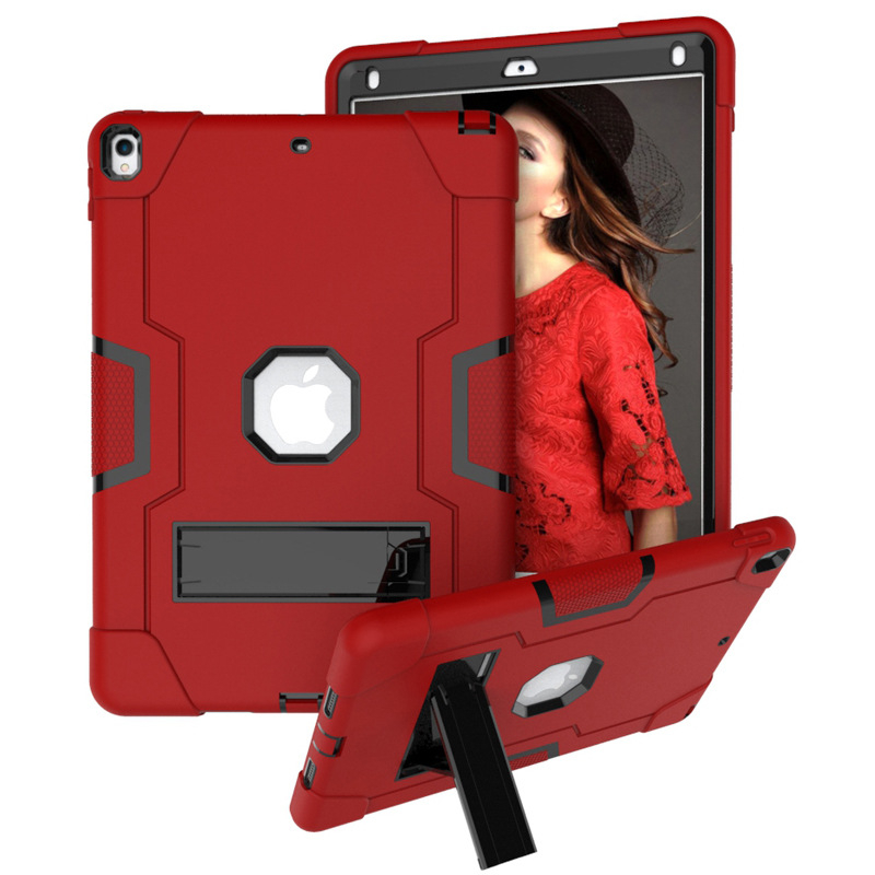 Carcasă protectoare pentru iPad Air 3 (2019) și iPad Pro – TPU, carcasă rigidă cu suport, protecție la șocuri, disipare căldură, rezistență la uzură