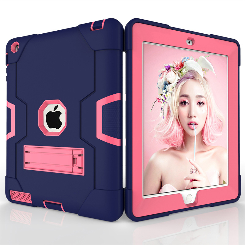 Carcasă protectoare pentru iPad Air 3 (2019) și iPad Pro – TPU, carcasă rigidă cu suport, protecție la șocuri, disipare căldură, rezistență la uzură