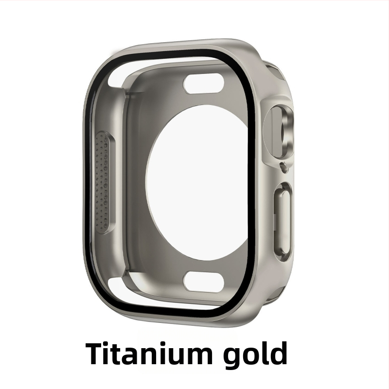 Apple Watch kaitseümbris S10 jaoks – 360° täis kaitse, tolmukindel, integreeritud ekraanikile, PC-materjal