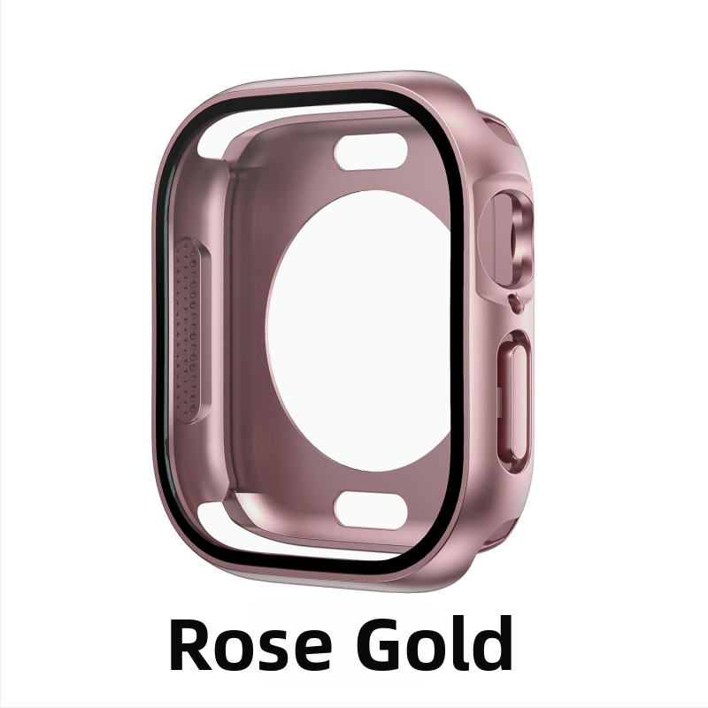 Apple Watch kaitseümbris S10 jaoks – 360° täis kaitse, tolmukindel, integreeritud ekraanikile, PC-materjal