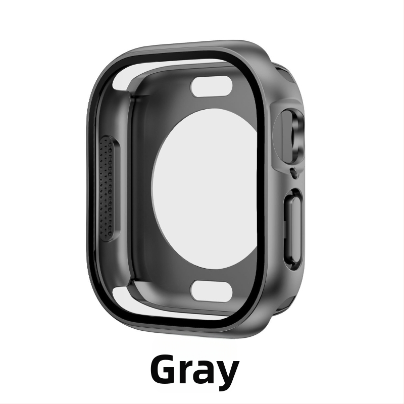 Apple Watch kaitseümbris S10 jaoks – 360° täis kaitse, tolmukindel, integreeritud ekraanikile, PC-materjal