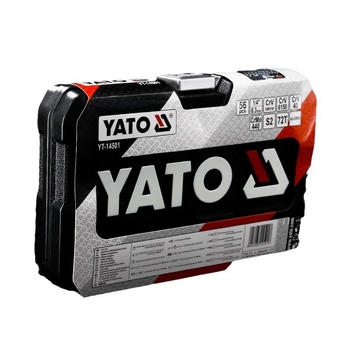 Set utičnih ključeva s 1/4-inč pogonom, krom-vanadij čelik, marka Yato