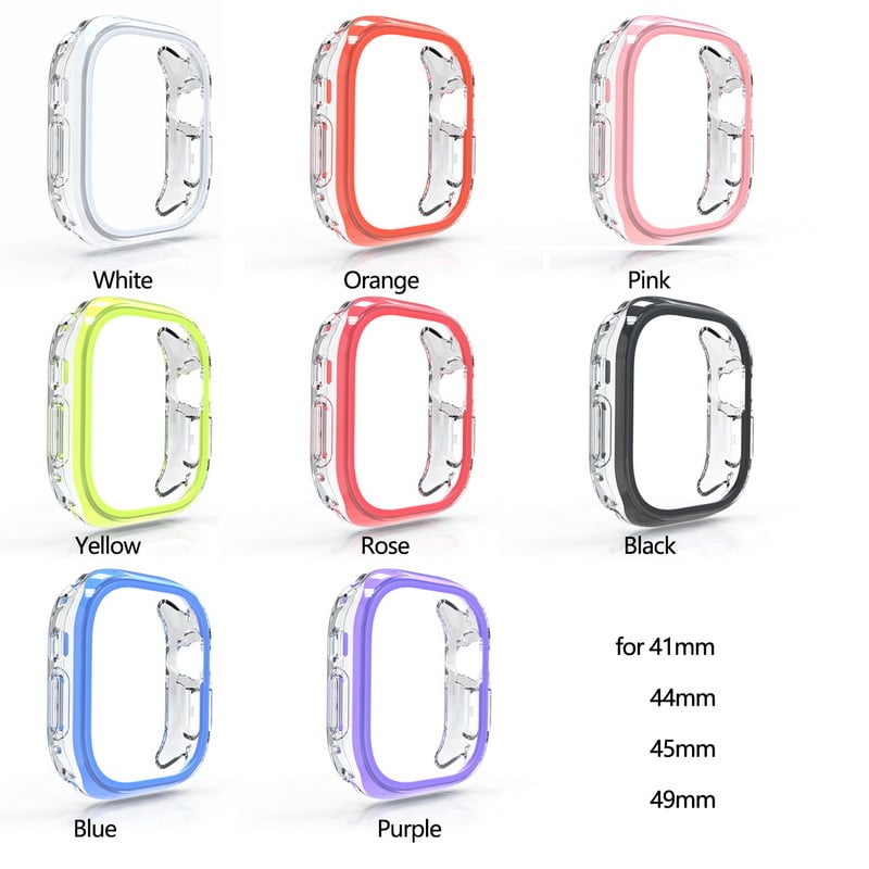 LMDO PC kietas dėklas iWatch, polikarbonatinis apsauginis dėklas, svoris 8 g