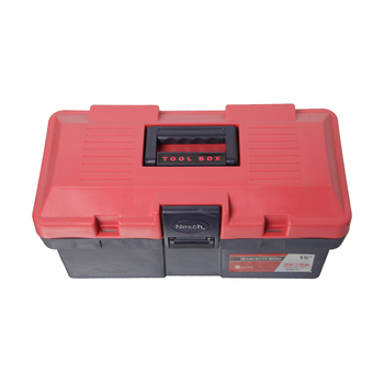 Cutie de scule din plastic – design cu două niveluri, pentru depozitarea uneltelor, ramă: plastic/fier, origine: Shandong