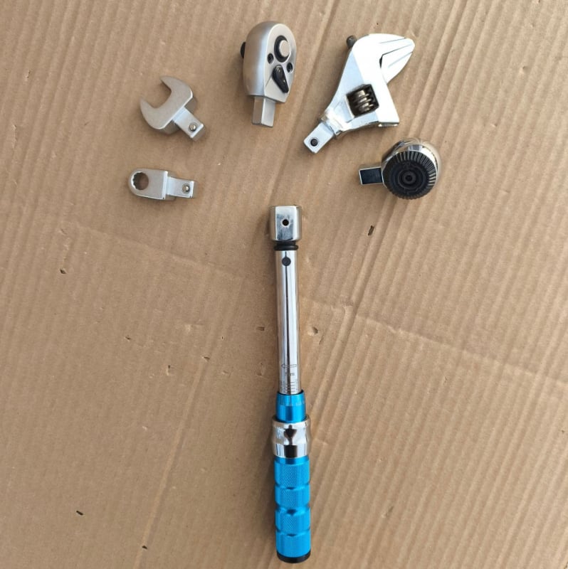 Set chei dinamometrice cu clichet, Xueqin hardware, 40 bucăți, oțel No. 45, pentru uz casnic