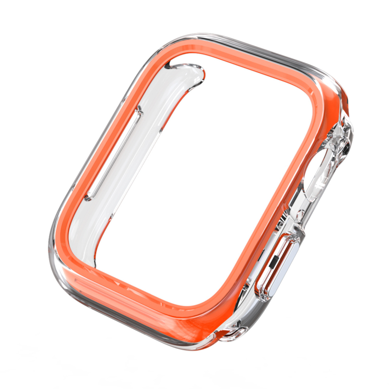 Carcasă pentru Apple Watch – material TPU+PC, Seria 10, Generația 456789