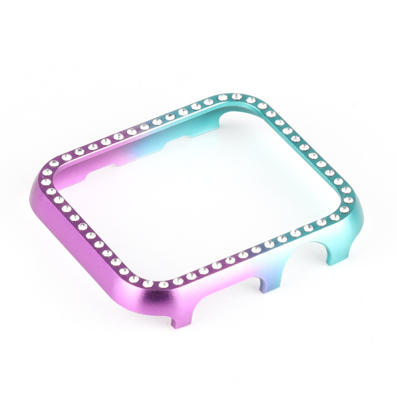 Vienos eilutės deimantinė apsauga Apple Watch — aliuminio lydinys, 6 g, ertmė metalo rėmas