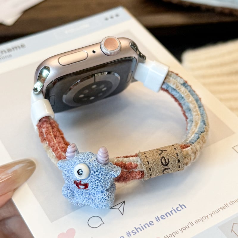 Remen za Apple Watch S9 – trakica za kosu, 12 mm sučelje, minimalistički stil, težina 10 g