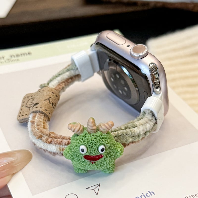 Remen za Apple Watch S9 – trakica za kosu, 12 mm sučelje, minimalistički stil, težina 10 g