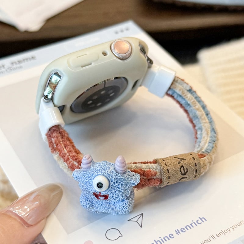 Remen za Apple Watch S9 – trakica za kosu, 12 mm sučelje, minimalistički stil, težina 10 g