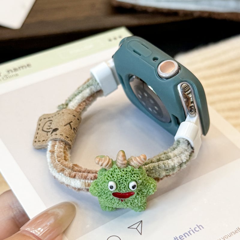 Remen za Apple Watch S9 – trakica za kosu, 12 mm sučelje, minimalistički stil, težina 10 g