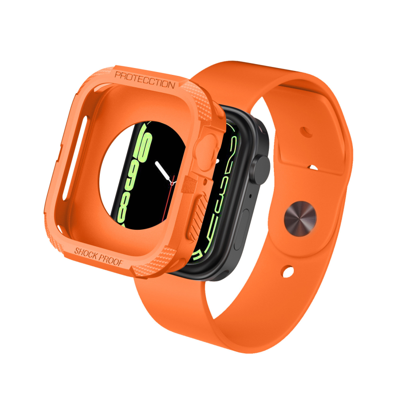 TPU zaštitni kućište za Apple Watch, serija iWatch 456789, trostruka zaštita