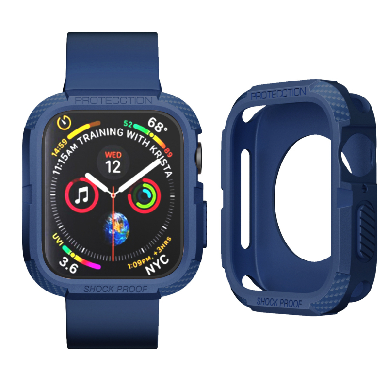 TPU zaštitni kućište za Apple Watch, serija iWatch 456789, trostruka zaštita