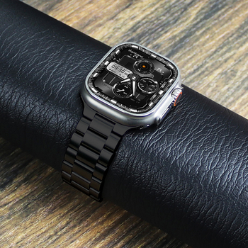 Brățară din oțel inoxidabil cu cataramă magnetică pentru Apple Watch Ultra