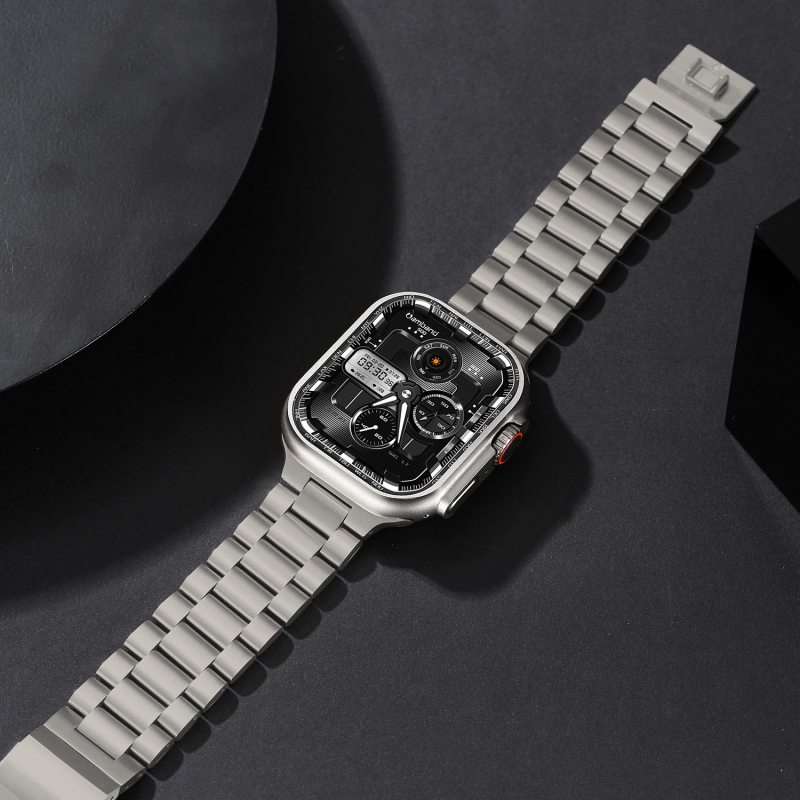 Brățară din oțel inoxidabil cu cataramă magnetică pentru Apple Watch Ultra