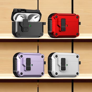 Zaštitno kućište za AirPods 4 i AirPods Pro 2 - premium mat metalni kućište