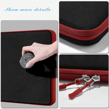 Etui pentru laptop – Impermeabil, ultraușor, rezistent la șocuri, Unisex (Material: poliester; Marca: HSEOK; Stil: Simplitate urbană; Captușeală: poliester)