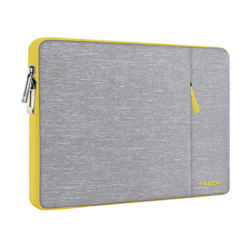 Etui pentru laptop – Impermeabil, ultraușor, rezistent la șocuri, Unisex (Material: poliester; Marca: HSEOK; Stil: Simplitate urbană; Captușeală: poliester)