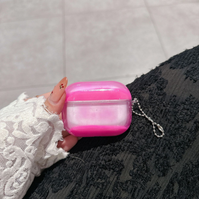 Kućište za AirPods za modele AirPods 1/2/3/4 i AirPods Pro 3, pijeskoviti efekt i noćno svijetleći dizajn, TPU+PC materijal, injekcijsko prešanje, kompatibilno s Apple