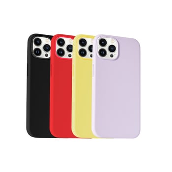 Калъф от течен силикон за iPhone 14 Pro Max и 14 Plus – пълна защита и удароустойчив дизайн