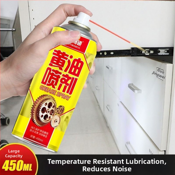 Спрей лубрикант за ключалки и панти на врати и прозорци; премахване на ръжда и смазване; температурна устойчивост до 99°C