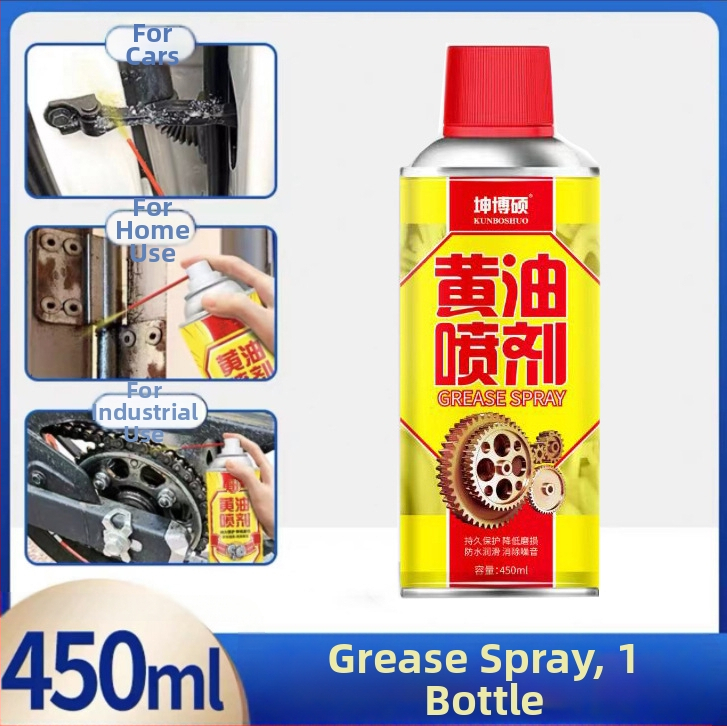 Спрей лубрикант за ключалки и панти на врати и прозорци; премахване на ръжда и смазване; температурна устойчивост до 99°C