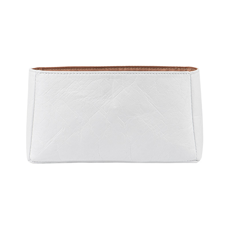 Geantă de machiaj Loewe, material Tyvek, formă cubică, multifuncțională, stil modern minimalist, model LB62402