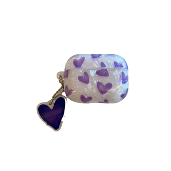 TPU mekana futrola za AirPods 4. generacije / Pro 2. generacije, s uzorkom školjke i crtanim otisnom