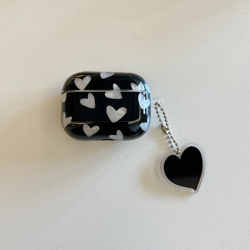 TPU mekana futrola za AirPods 4. generacije / Pro 2. generacije, s uzorkom školjke i crtanim otisnom