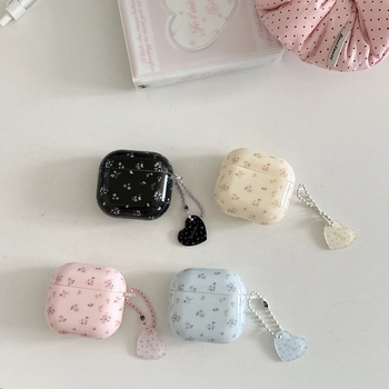 Zaštitna kutija za Apple AirPods – mekano kućište, PC materijal, kompatibilno s Apple, proljetni cvjetni dizajn, prilagodljivo