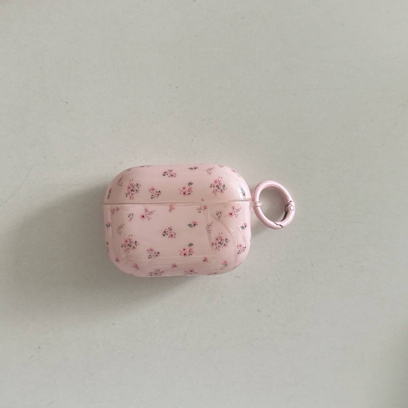 Zaštitna kutija za Apple AirPods – mekano kućište, PC materijal, kompatibilno s Apple, proljetni cvjetni dizajn, prilagodljivo