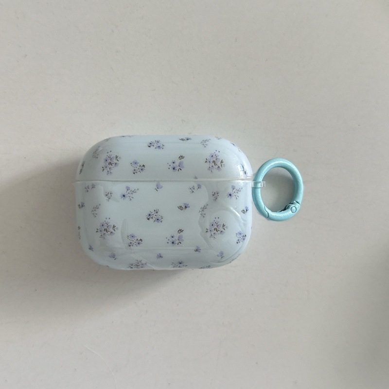 Zaštitna kutija za Apple AirPods – mekano kućište, PC materijal, kompatibilno s Apple, proljetni cvjetni dizajn, prilagodljivo