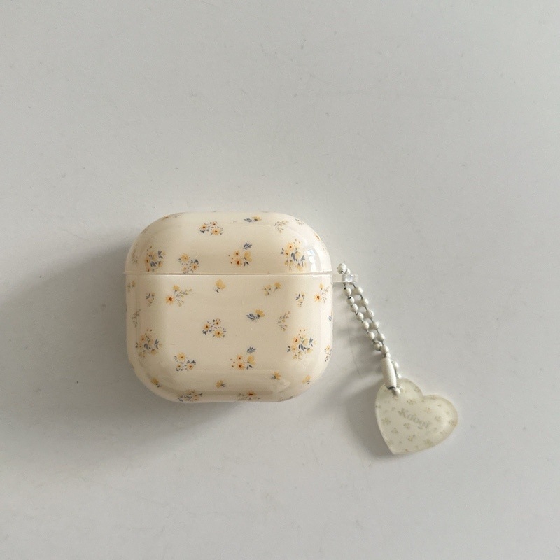 Zaštitna kutija za Apple AirPods – mekano kućište, PC materijal, kompatibilno s Apple, proljetni cvjetni dizajn, prilagodljivo