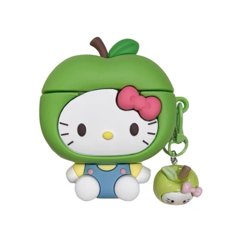 Carcasă pentru AirPods, design Cartoon, silicon, husă moale, turnare prin injecție, pentru Apple AirPods 2/3/4 Gen