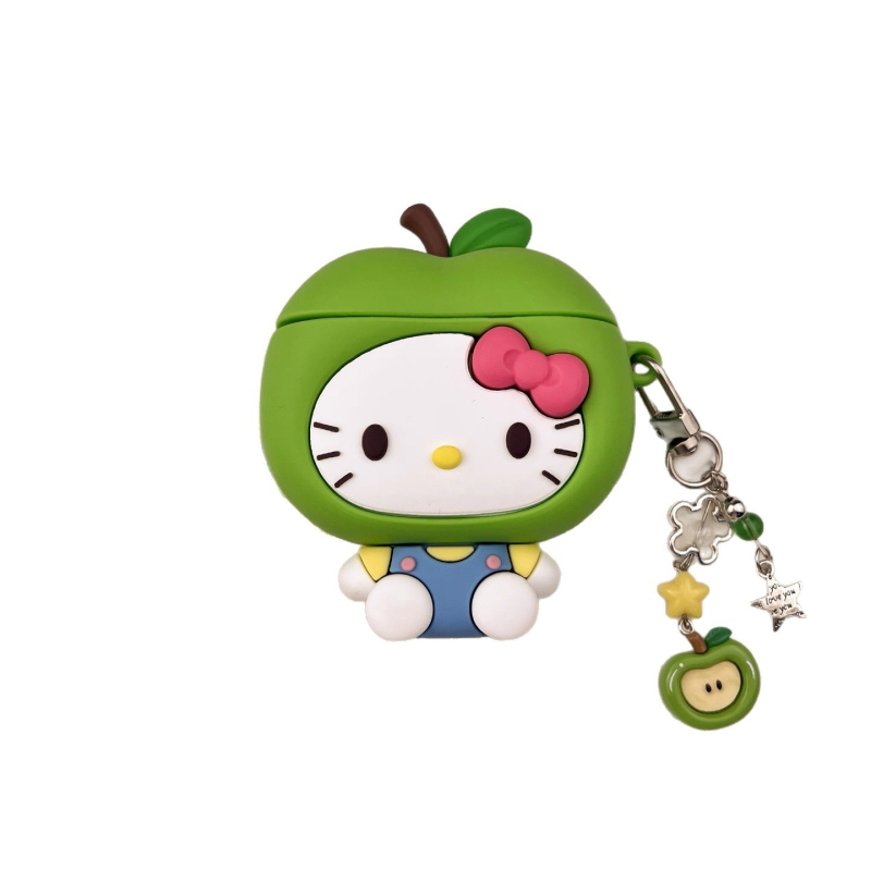 Carcasă pentru AirPods, design Cartoon, silicon, husă moale, turnare prin injecție, pentru Apple AirPods 2/3/4 Gen