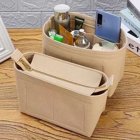 Чанта за козметика и съхранение с голям капацитет – PU материал, подплата от нетъкана материя, за домашно съхранение, стил: елегантна зряла жена