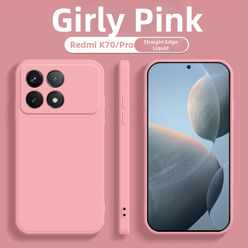 Pouzdro na mobil Redmi K70 – TPU, proti pádu, módny štýl