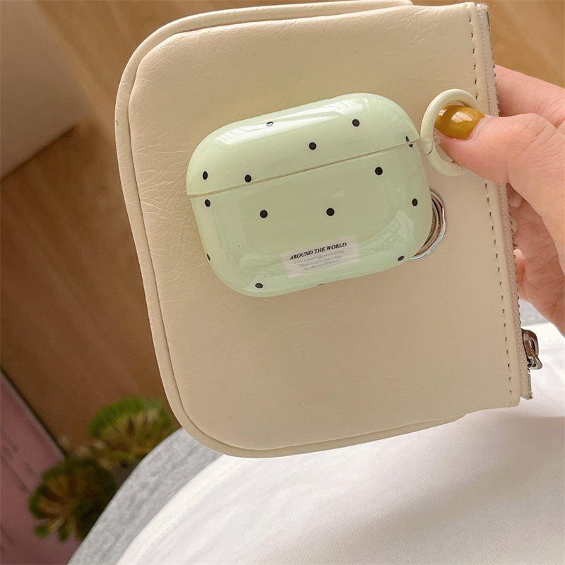 Kutija za AirPods od PC materijala, mekano kućište, reljefni emboss, kompatibilno s Apple.