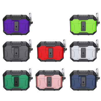 AirPods Pro 3 zaštitni kućište — TPU+PC, jednom klikom otvaranje, sve-u-jednom dizajn, kompatibilan Apple