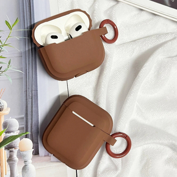 Kućište za AirPods od mekog silikona – otporno na padove, izrađeno injekcijskim oblikovanjem, kompatibilno s Apple AirPods.