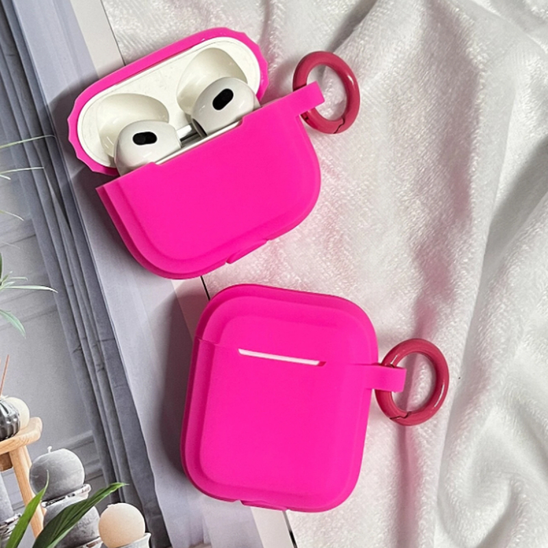 Kućište za AirPods od mekog silikona – otporno na padove, izrađeno injekcijskim oblikovanjem, kompatibilno s Apple AirPods.