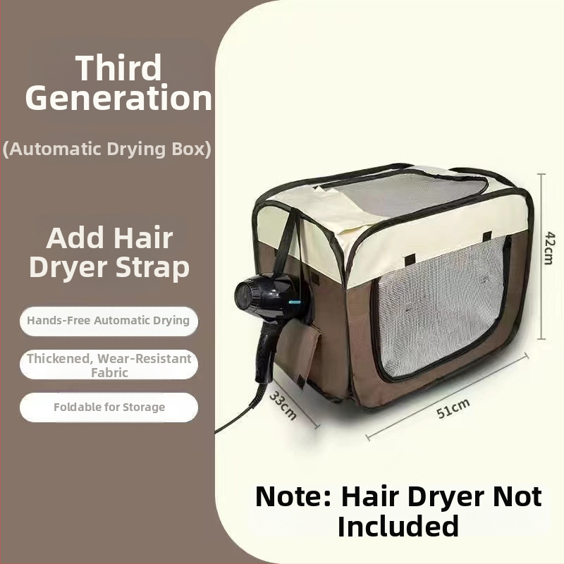 Trešās paaudzes mājdzīvnieku žāvēšanas kaste, pilnīgi automātiska mājas izmantošana, piemērots kaķiem, jauda <1000W, spriegums ≤36V