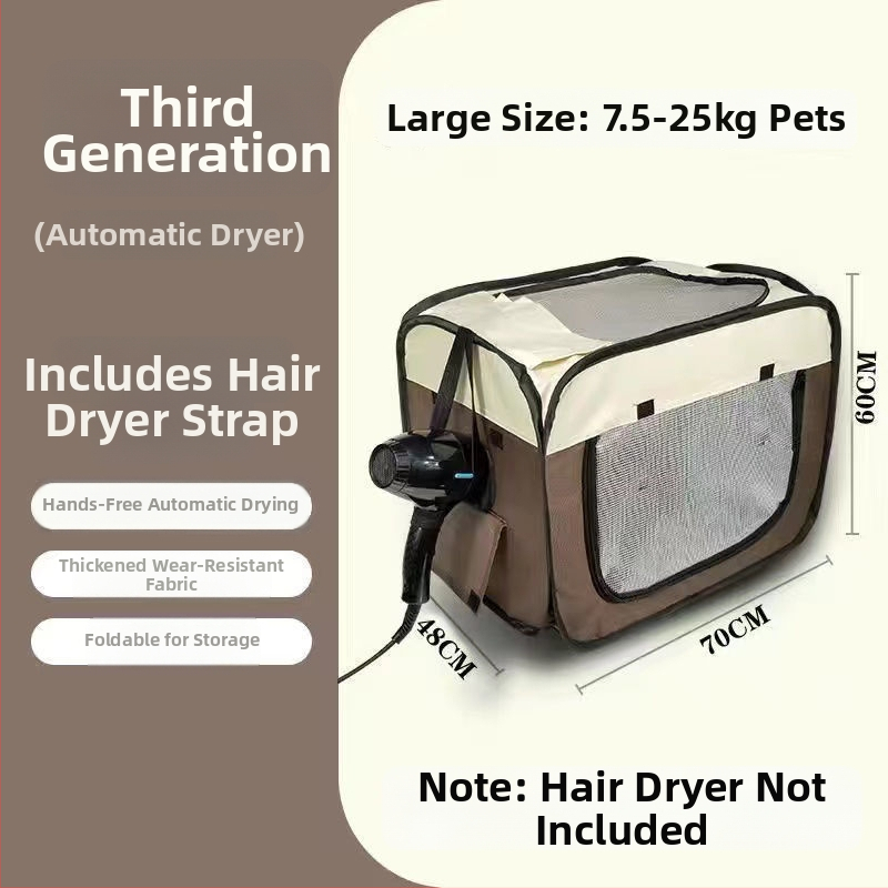 Trešās paaudzes mājdzīvnieku žāvēšanas kaste, pilnīgi automātiska mājas izmantošana, piemērots kaķiem, jauda <1000W, spriegums ≤36V