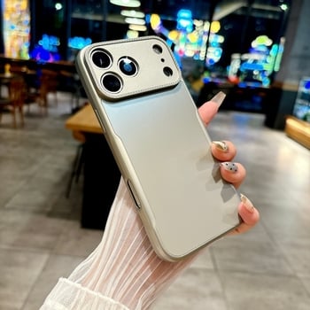 Калъф за iPhone 17 с мътен финиш, удароустойчив и антиотпечатък, тънък профил