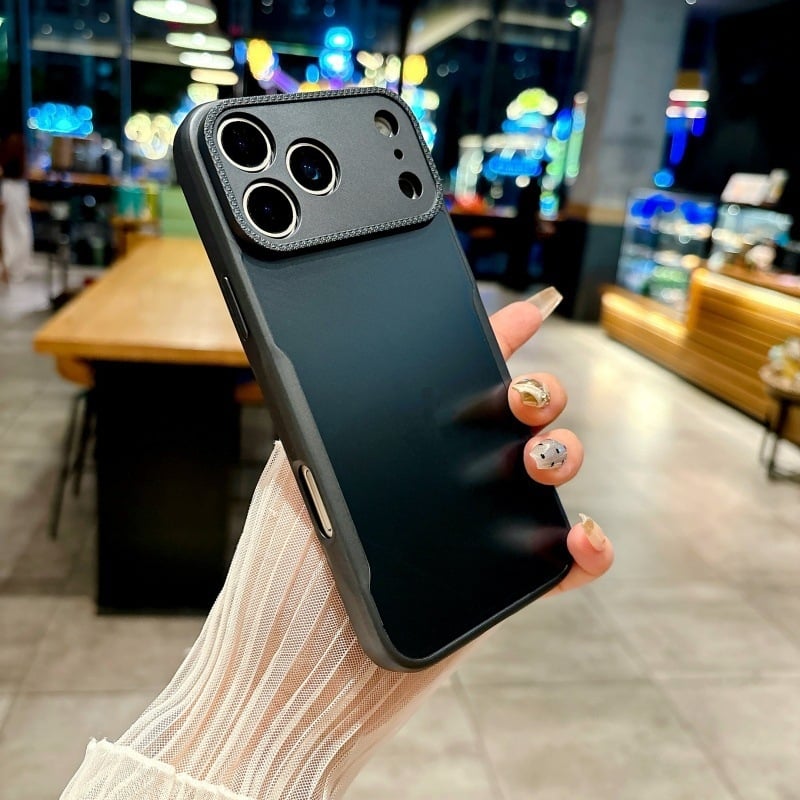 Калъф за iPhone 17 с мътен финиш, удароустойчив и антиотпечатък, тънък профил