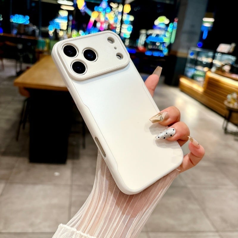 Калъф за iPhone 17 с мътен финиш, удароустойчив и антиотпечатък, тънък профил