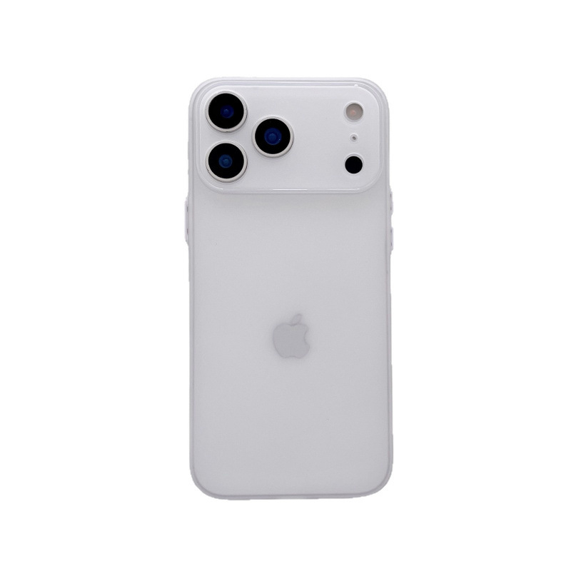 Izuzetno tanak mat TPU kućište za iPhone 11/12/14/15/16/17 Pro Max, poluprozirno, zaštita od padova, otisci prstiju