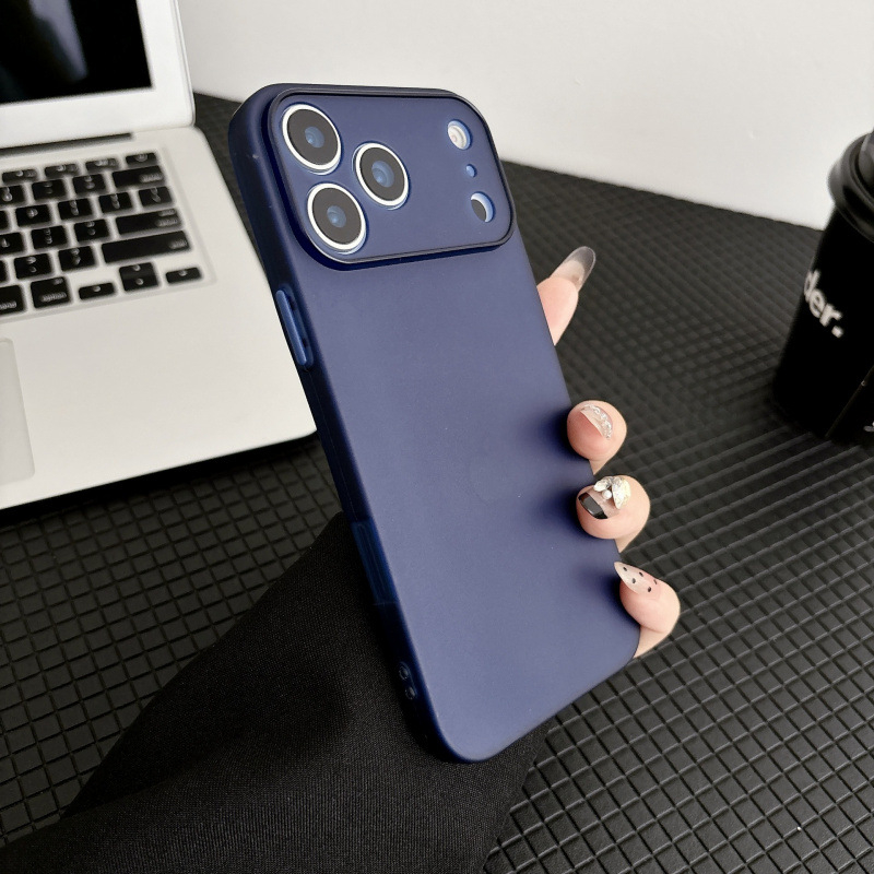 Izuzetno tanak mat TPU kućište za iPhone 11/12/14/15/16/17 Pro Max, poluprozirno, zaštita od padova, otisci prstiju
